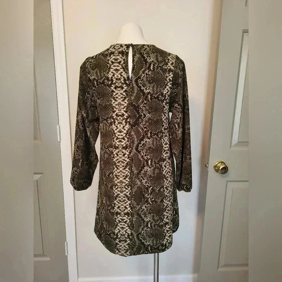 H&M Snake Print Shift Dress(2) - Picture 3 of 8